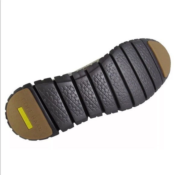 COPy Cole Haan Zero Grand Wing OX Roccia Snake Leather Oxford Brogue Sneaker 7.5 - Picture 2 of 3